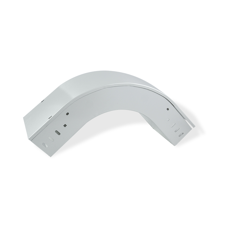 Imbre plastic deorsum per flectere accessiones ad Alveum Type Anti lapsus Cable Tray